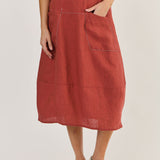 Naturals by Olive et Julie Linen Tulip Skirt