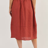 Naturals by Olive et Julie Linen Tulip Skirt