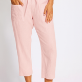 SEE SAW Linen 7/8 Drawstring Pants