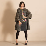 Megan Salmon Aubrey Iris Coat