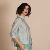 Megan Salmon Bamboo Manchuria Shirt