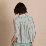 Megan Salmon Bamboo Manchuria Shirt