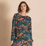 Megan Salmon Cherry Blossom Audrey Tee