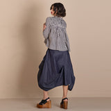 Megan Salmon Banded Manchuria Shirt