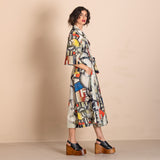 Megan Salmon La Vie Wrap Dress