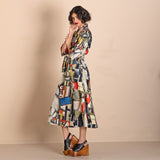 Megan Salmon La Vie Wrap Dress