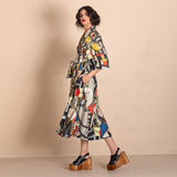 Megan Salmon La Vie Wrap Dress