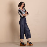 Megan Salmon Denim Barrel Pant
