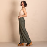 Megan Salmon Linen Mariner Pant