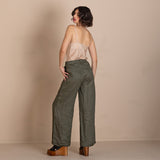 Megan Salmon Linen Mariner Pant