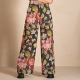 Megan Salmon Tapestry Mariner Pant