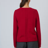 Naturals by Olive et Julie Cranberry Cotton Jumper