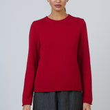Naturals by Olive et Julie Cranberry Cotton Jumper