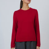 Naturals by Olive et Julie Cranberry Cotton Jumper
