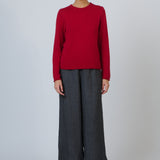 Naturals by Olive et Julie Cranberry Cotton Jumper