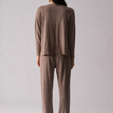 Foil Set Play V Neck Sweater