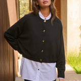 Olive et Julie Inferno Cardi