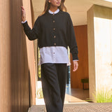 Olive et Julie Inferno Cardi