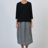 Olive et Julie 3/4 Sleeve Crew Neck Sweater