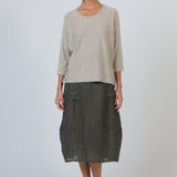 Olive et Julie 3/4 Sleeve Crew Neck Sweater