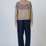 Olive et Julie Fair Isle Sweater