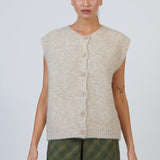 Olive et Julie Button Up Vest