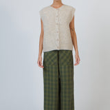 Olive et Julie Button Up Vest
