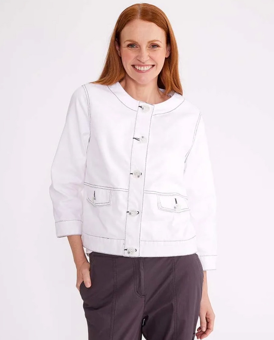 Yarra Trail Buttoned Jacket