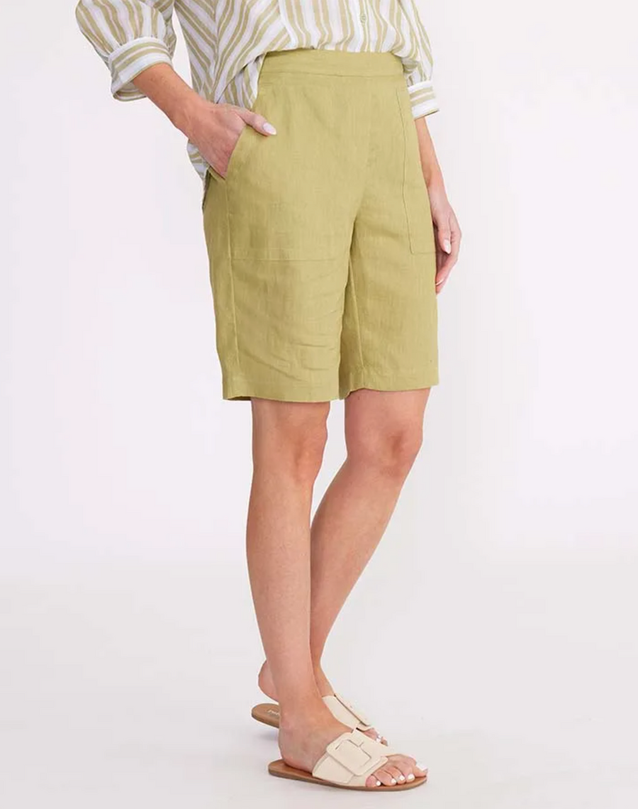 Yarra Trail Linen Shorts