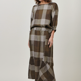 Naturals by Olive et Julie Breen Plaid Skirt