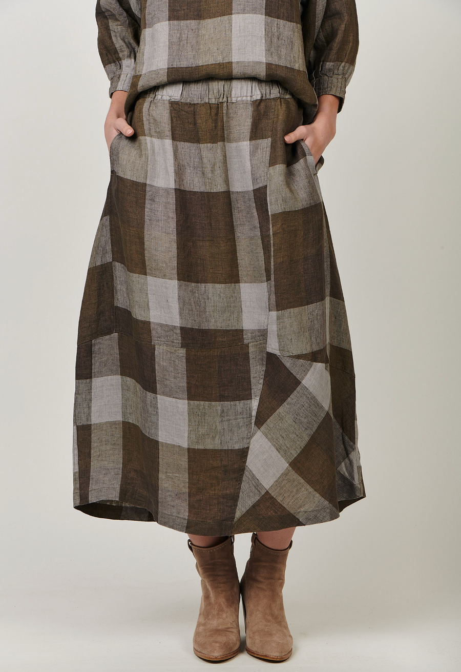 Naturals by Olive et Julie Breen Plaid Skirt