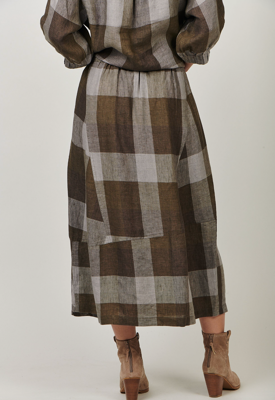 Naturals by Olive et Julie Breen Plaid Skirt