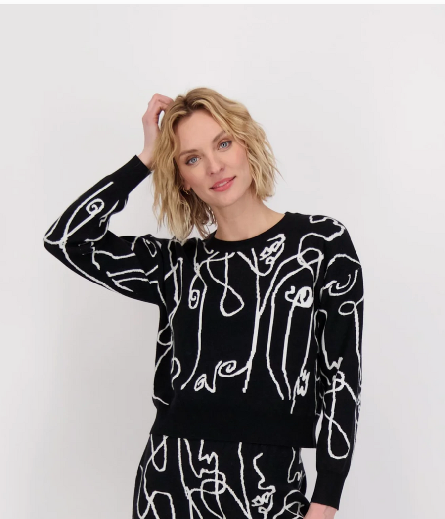 Gabby Isabella Picasso Art Sweater