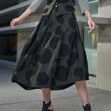 Urban by Alembika Dots Lotus Balloon Skirt