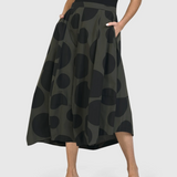 Urban by Alembika Dots Lotus Balloon Skirt