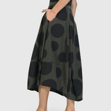 Urban by Alembika Dots Lotus Balloon Skirt