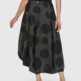 Urban by Alembika Dots Lotus Balloon Skirt