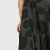 Urban by Alembika Dots Lotus Balloon Skirt