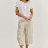 Naturals by Olive et Julie Boxy Linen Top