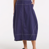 Marco Polo Top Stitched Skirt