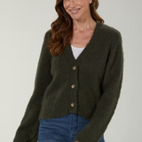 Marco Polo Textured Knit Cardi