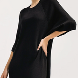 Lounge the Label Merino Wool Blend Memnon Tunic Dress