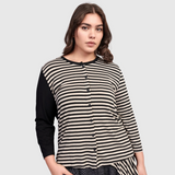 Urban by Alembika Vancouver Crew Cardigan, Stripes