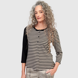 Urban by Alembika Vancouver Crew Cardigan, Stripes