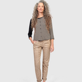 Urban by Alembika Vancouver Crew Cardigan, Stripes