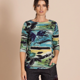 Megan Salmon Audrey Tee