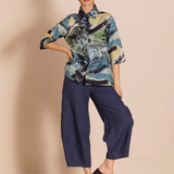 Megan Salmon Trapeze Shirt