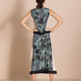 Megan Salmon Butterfly Panel Top