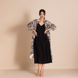 Megan Salmon Crepe Long Envelope Shirt