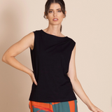 Megan Salmon Audrey Sleeveless Tee
